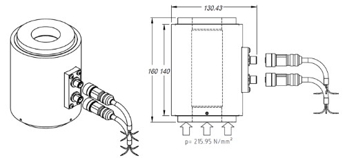 Capteur de force instrumentation genie civil