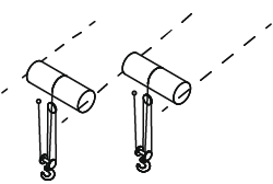 Complex hoisting EOT cranes with multiple hoists