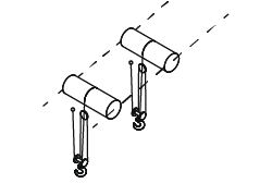 Levages complexes rails a palans multiples