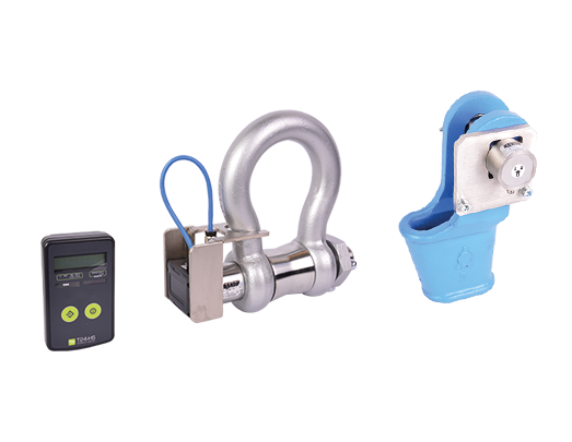 Wireless load shackles wireless wedge sockets