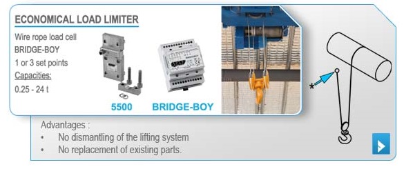 economical load limiter for overhead crane